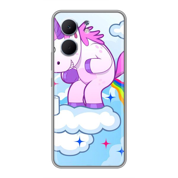 Чохол Unicorn на OPPO A5x – Веселка Єдиноріга