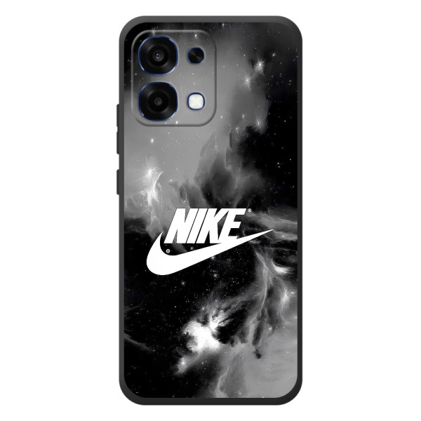 Чехол с логотипом Найк на OPPO A6 Pro – Найк дымчатый