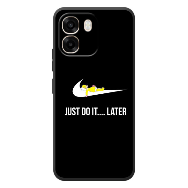 Чехол с логотипом Найк на OPPO A6 – Nike just do it