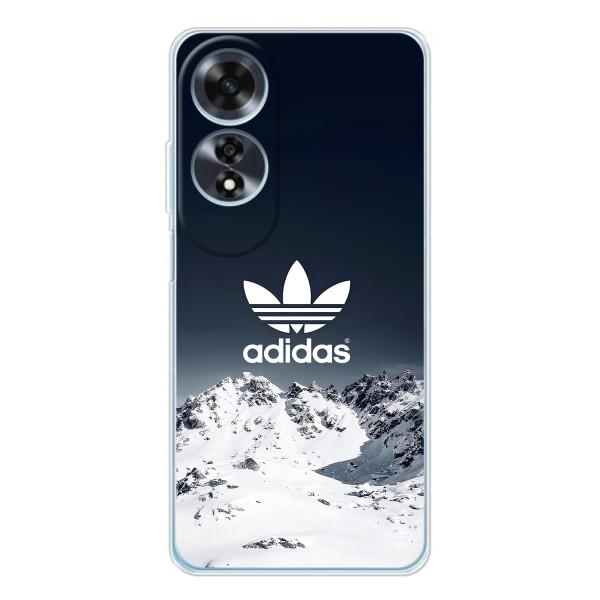 Чехлы Адидас для OPPO A60 (AlphaPrint) – Адидас в горах
