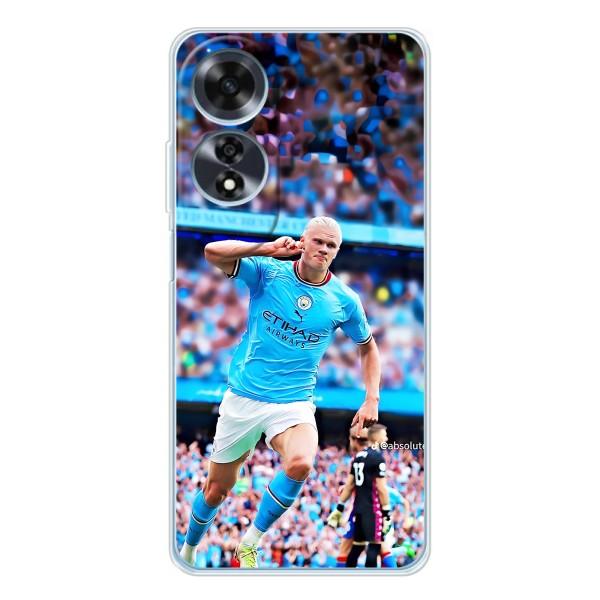 Чехлы с футболистом Ерлинг Холанд для OPPO A60 (AlphaPrint) – фанаты Холанда