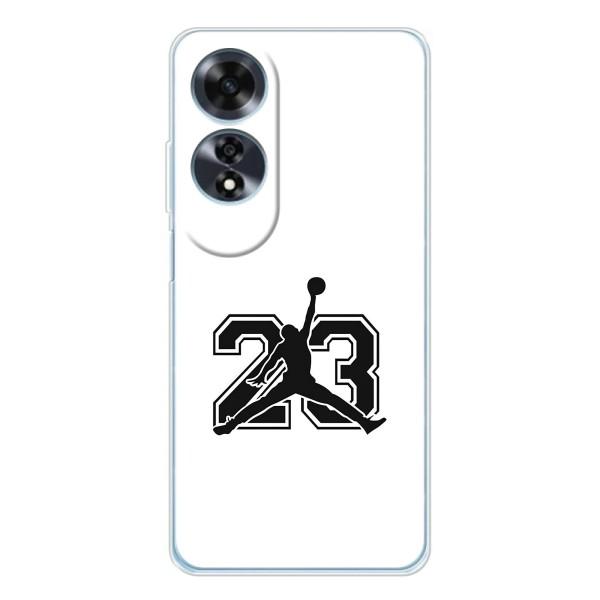 Чехлы для OPPO A60 - с картинкой JORDAN (AlphaPrint) – Jordan 23