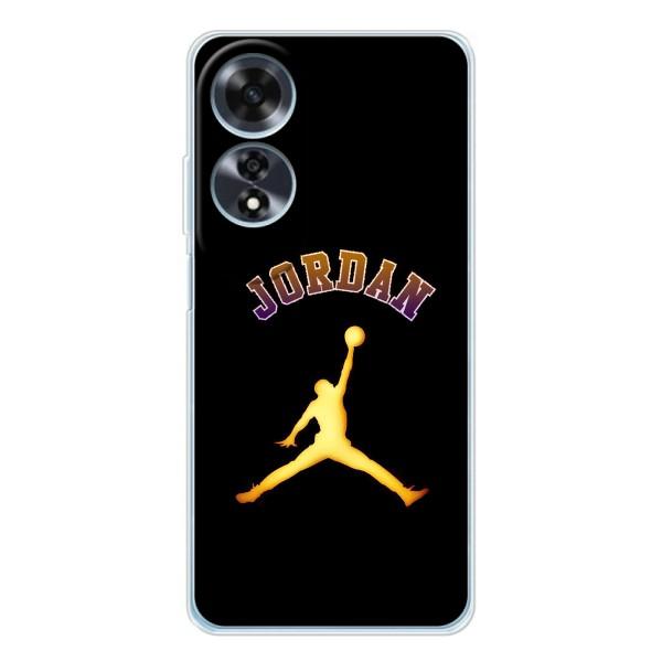 Чехлы для OPPO A60 - с картинкой JORDAN (AlphaPrint) – Jordan Gold