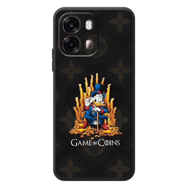 Чехлы для OPPO A6s - Скрудж МакДак Louis Vuitton (PREMIUMPrint)