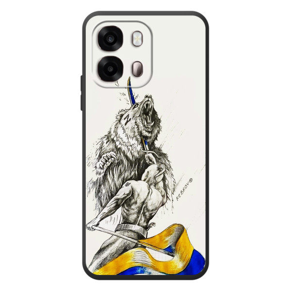 Чехлы Доброго вечора, ми за України для 

ОПО A6с 
 (AlphaPrint)