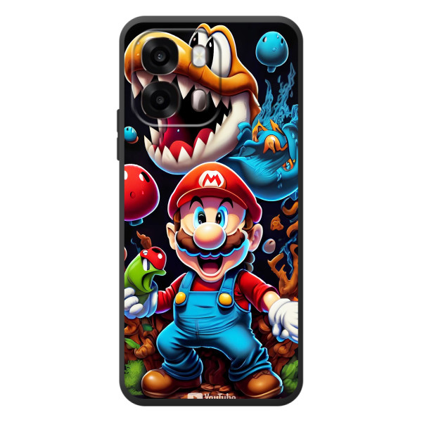 Чехол КИБЕРСПОРТ для OPPO A6s – Марио