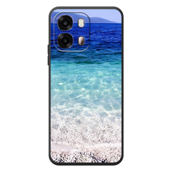 Силиконовый чехол с КАРТИНКАМИ лето для OPPO A6s (AlphaPrint)