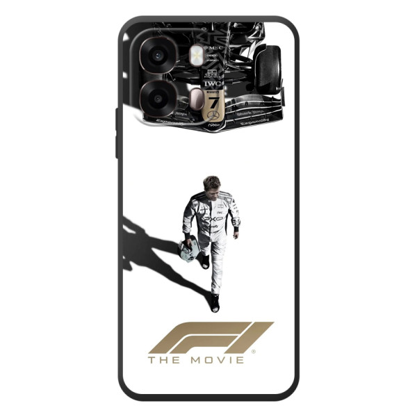 Чехол с прнтом Формула 1 на OPPO A6s – Логотип Ф1