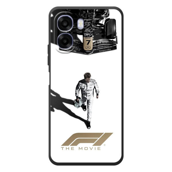 Чехол с прнтом Формула 1 на OPPO A6x – Логотип Ф1