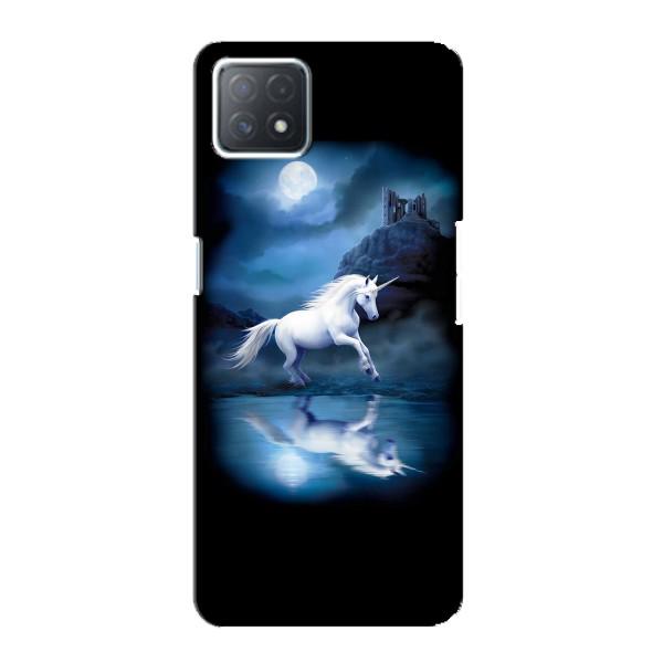 Чехол для Оппо А72 (5G) - (Единорожки - Новинки) (AlphaPrint) – Единорог
