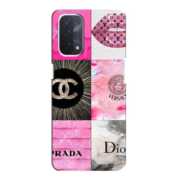Чехол (Dior, Prada, YSL, Chanel) для Oppo a74 (5G) – Модница