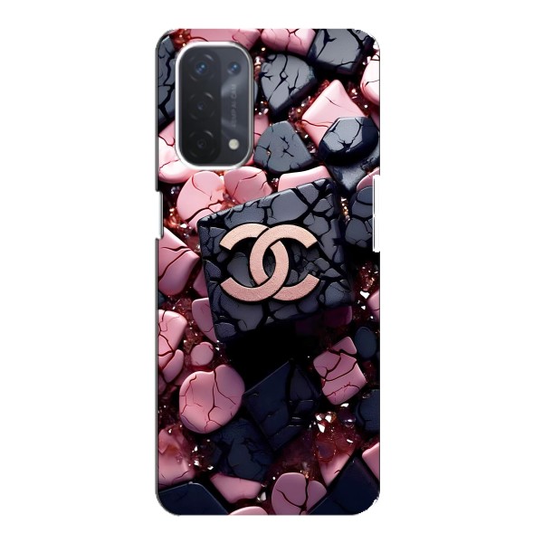 Чехол (Dior, Prada, YSL, Chanel) для Oppo a74 (5G) – Шанель