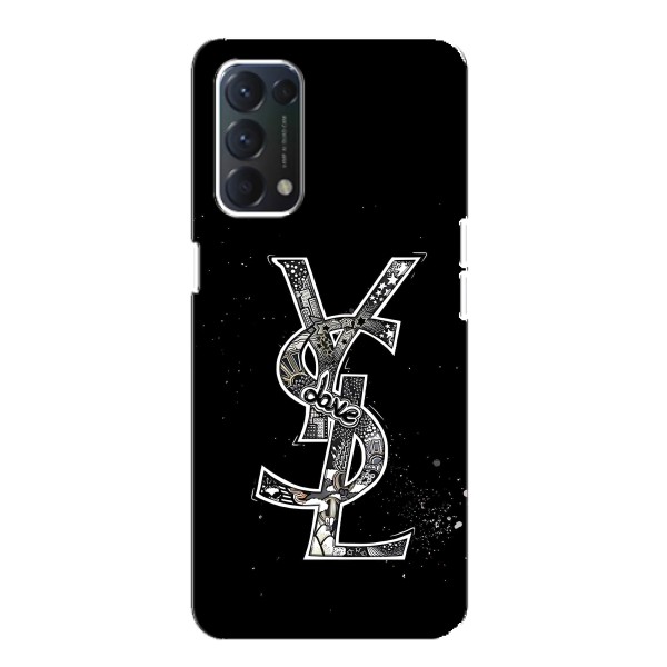 Чохол (Dior, Prada, YSL, Chanel) для OPPO A74 – YSL