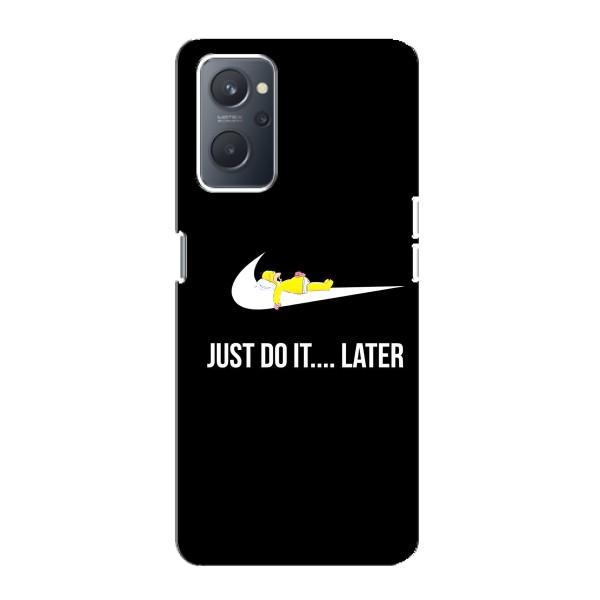 Чехол с логотипом Найк на Oppo A76 – Nike just do it