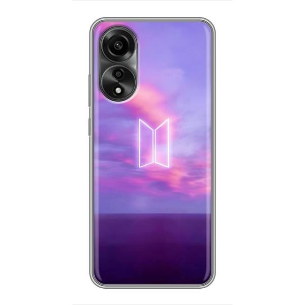 Чехлы BTS для OPPO A78 (4G) (AlphaPrint)