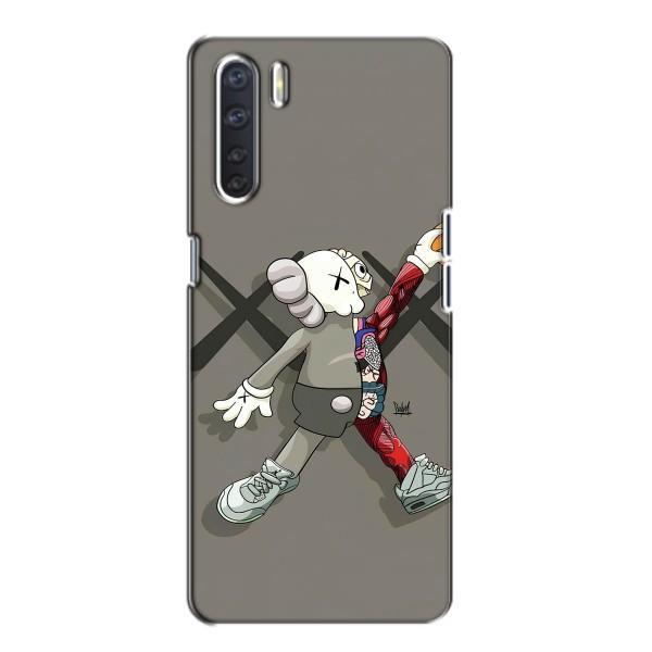 Чехлы для Oppo A91 - Bearbrick Louis Vuitton (PREMIUMPrint) – Беарбрик Джордан