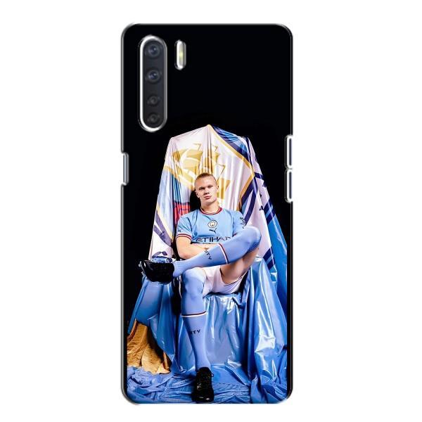 Чехлы с футболистом Ерлинг Холанд для Oppo A91 (AlphaPrint) – футболист Холанн