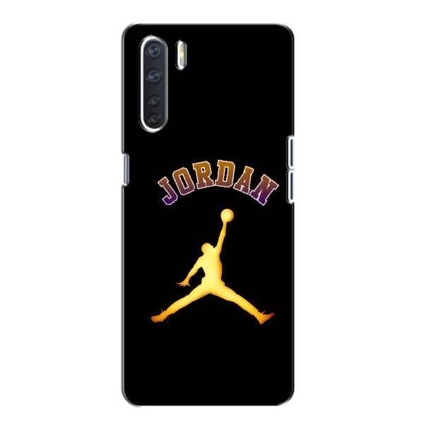 Чехлы для Oppo A91 - с картинкой JORDAN (AlphaPrint) – Jordan Gold