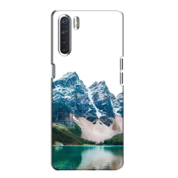 Силиконовый чехол с КАРТИНКАМИ лето для Oppo A91 (AlphaPrint) – Гори