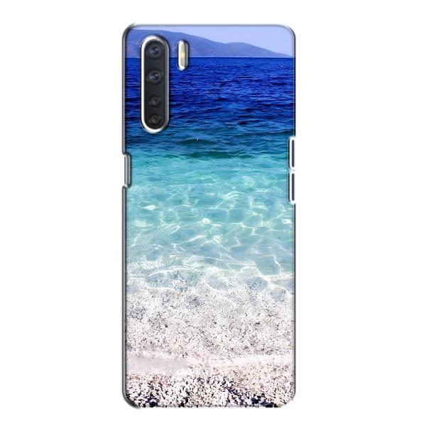 Силиконовый чехол с КАРТИНКАМИ лето для Oppo A91 (AlphaPrint) – Море