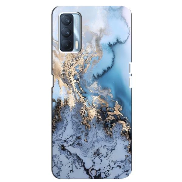 Мраморный чехол на Oppo A92s (VPrint) – Нежный мрамор