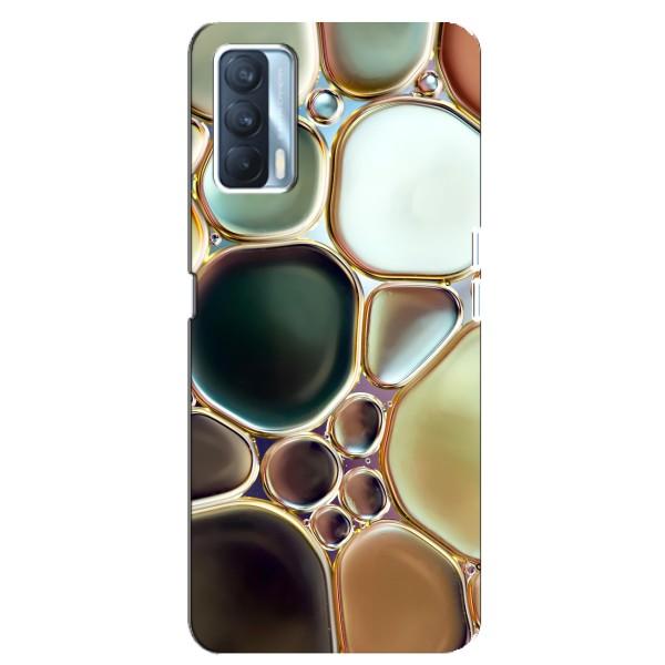 Мраморный чехол на Oppo A92s (VPrint) – Радужный Мрамор