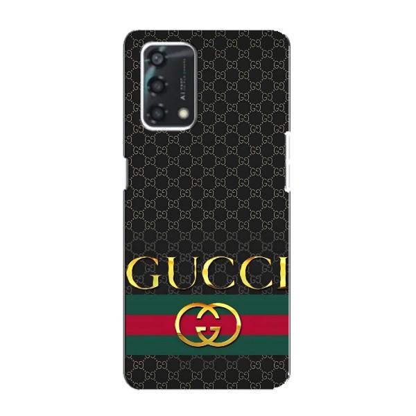 Чехлы ГУЧЧИ для Оппо А95 (AlphaPrint) – Gucci оригинал