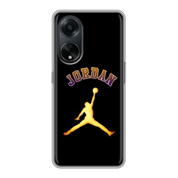 Чехлы для Oppo A98 - с картинкой JORDAN (AlphaPrint) – Jordan Gold