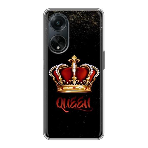 Чехол с Короной Оппо А98 - (AlphaPrint) – Корона короля