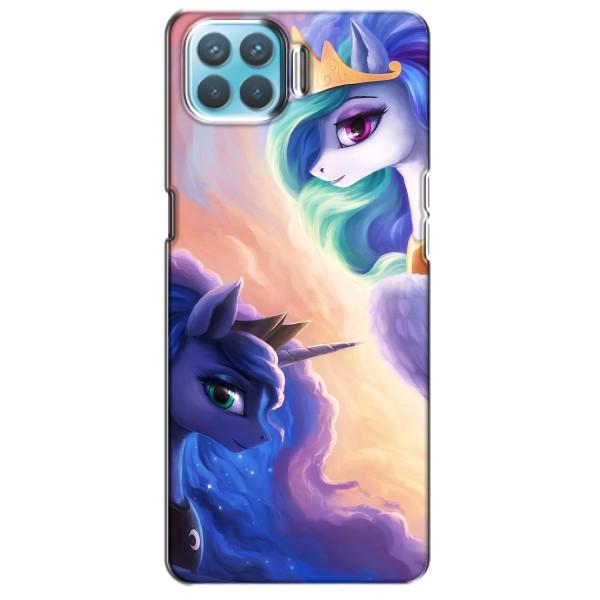 Чехол для Оппо Ф17 Про - (Единорожки - Новинки) (AlphaPrint) – Единорожки
