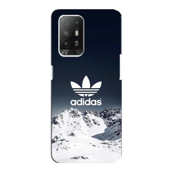 Чехлы Адидас для Oppo F19 Pro Plus 5G (AlphaPrint) – Адидас в горах