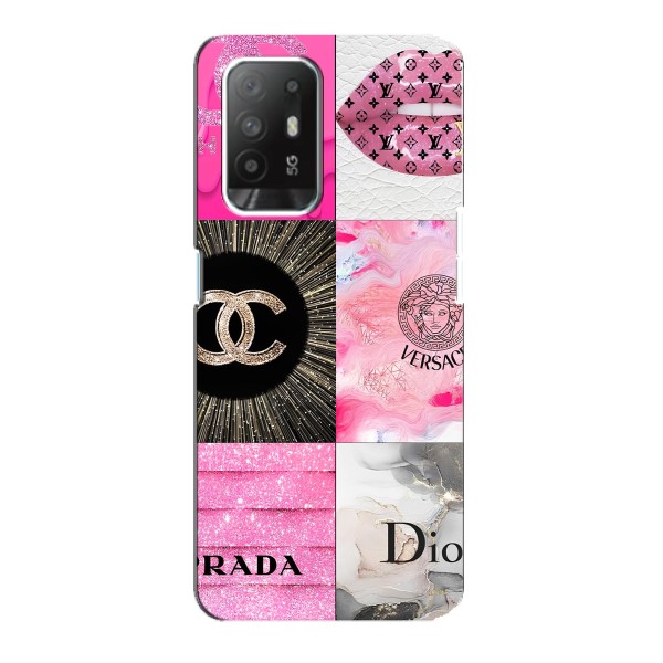 Чехол (Dior, Prada, YSL, Chanel) для Oppo F19 Pro Plus 5G – Модница