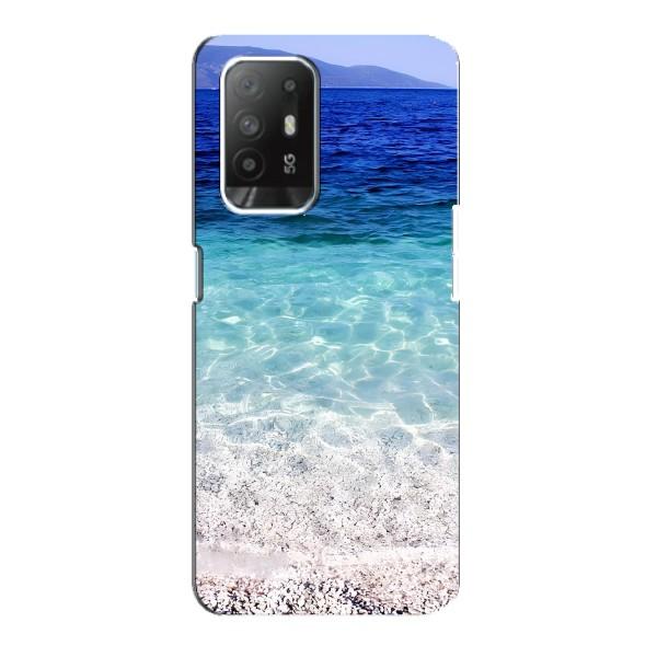 Силіконовий чохол з КАРТИНКАМИ літо для Oppo F19 Pro Plus 5G (AlphaPrint) – Море