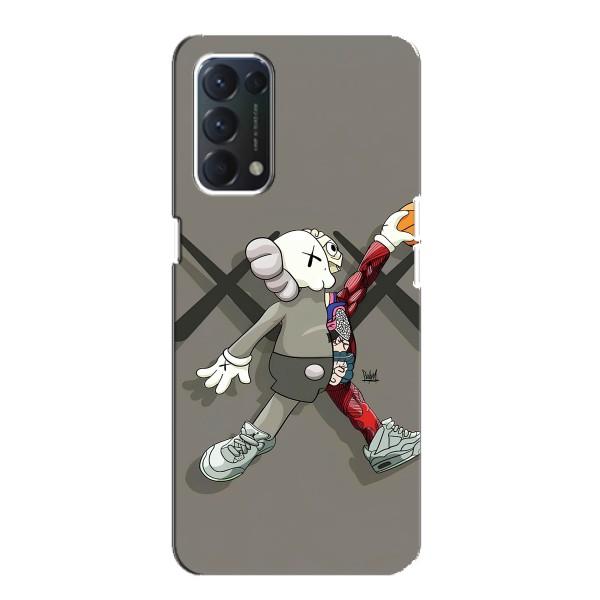 Чехлы для Oppo F19 - Bearbrick Louis Vuitton (PREMIUMPrint) – Беарбрик Джордан