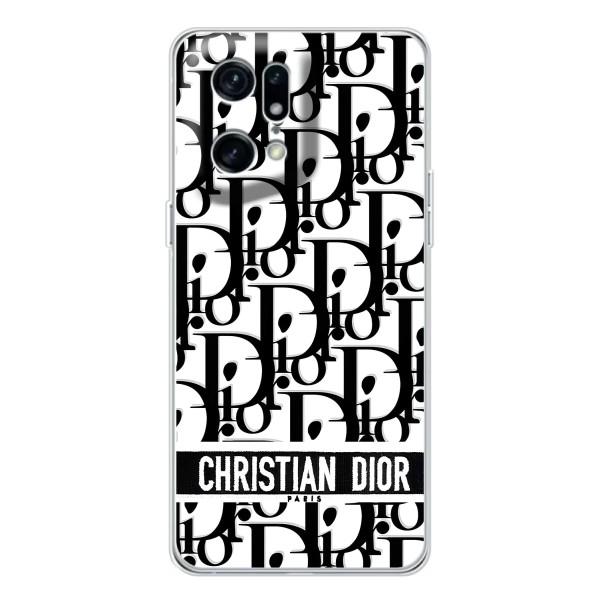 Чохол (Dior, Prada, YSL, Chanel) для OPPO Find X5 Pro – Christian Dior