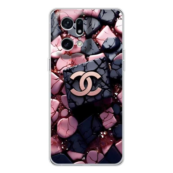 Чохол (Dior, Prada, YSL, Chanel) для OPPO Find X5 Pro – Шанель