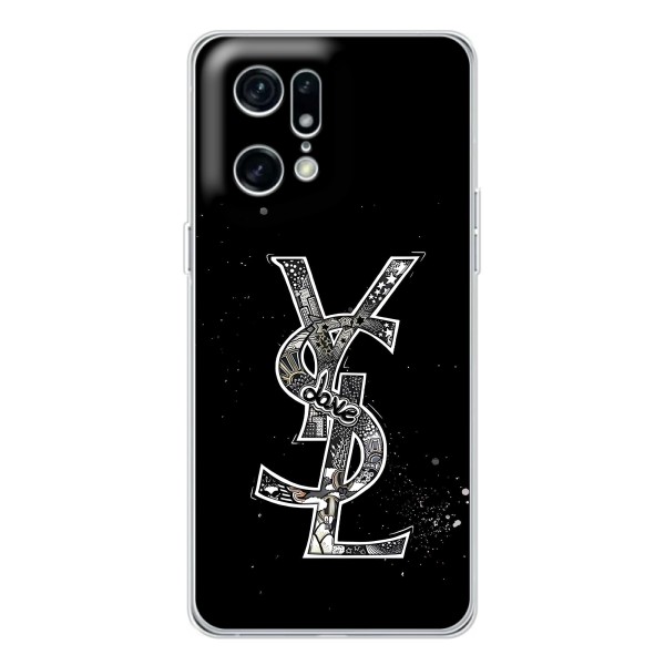 Чохол (Dior, Prada, YSL, Chanel) для OPPO Find X5 Pro – YSL