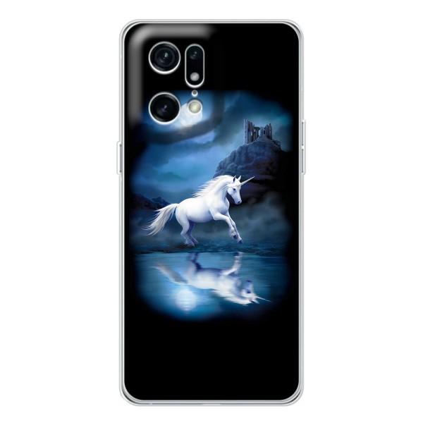 Чехол Unicorn на OPPO Find X5 Pro – Единорог