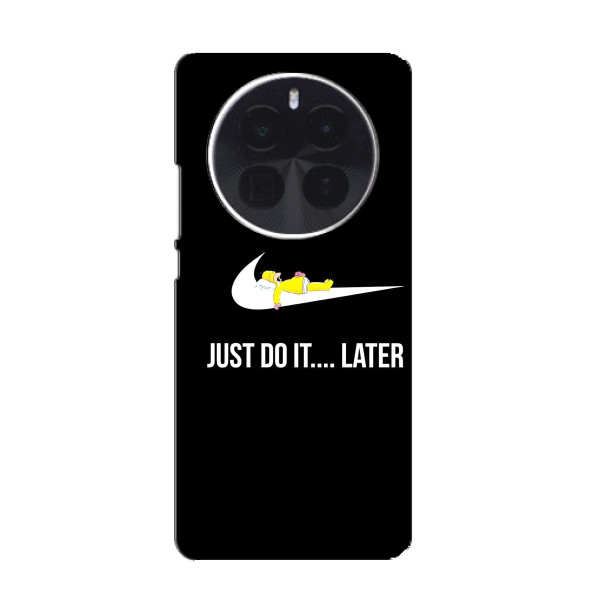 Чохол з логтипом Найк на OPPO Find X8 Pro – Nike just do it