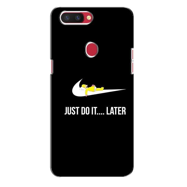 Чохол з логтипом Найк на Oppo R11s – Nike just do it