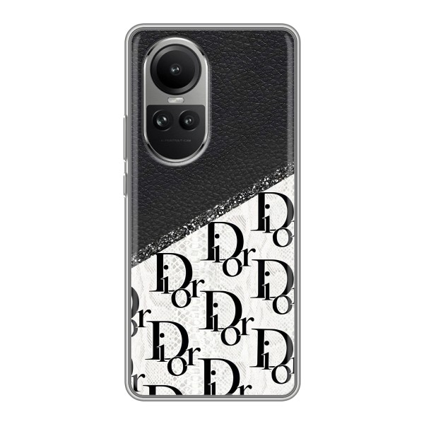 Чехол (Dior, Prada, YSL, Chanel) для Oppo Reno 10 – Диор