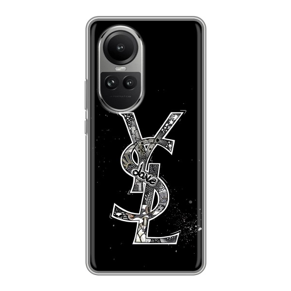 Чехол (Dior, Prada, YSL, Chanel) для Oppo Reno 10 – YSL