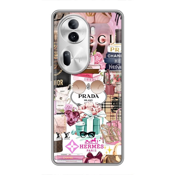 Чехол (Dior, Prada, YSL, Chanel) для Oppo Reno 11 Pro 5G – Бренды