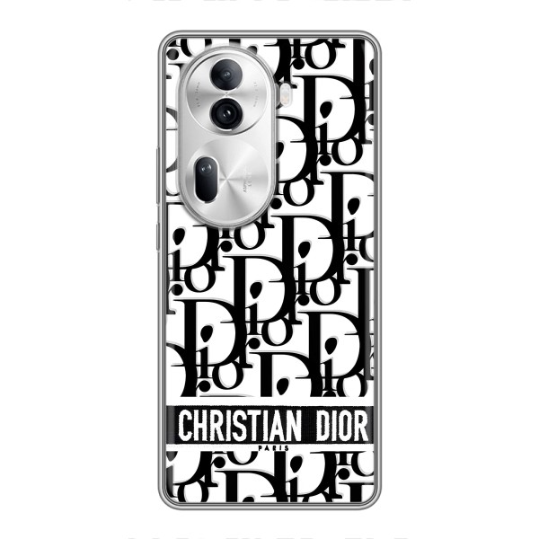 Чехол (Dior, Prada, YSL, Chanel) для Oppo Reno 11 Pro 5G – Christian Dior