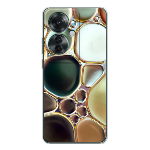 Мраморный чехол на OPPO Reno 11F (VPrint)
