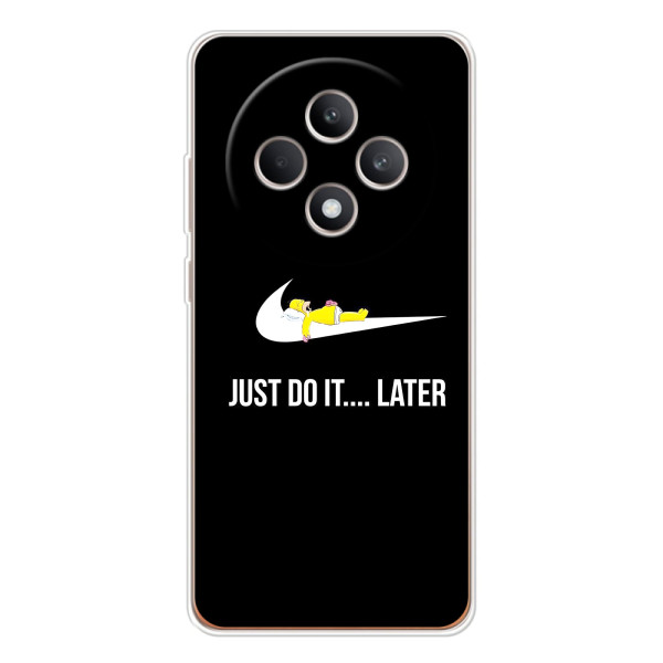 Чохол з логтипом Найк на OPPO Reno 12 F – Nike just do it