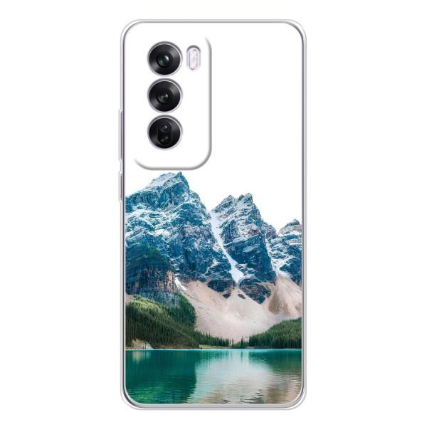 Силіконовий чохол з КАРТИНКАМИ літо для OPPO Reno 12 Pro (AlphaPrint) – Гори