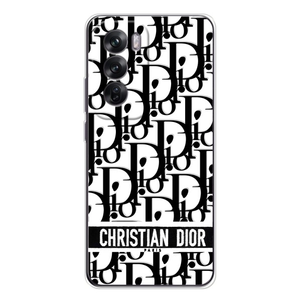 Чехол (Dior, Prada, YSL, Chanel) для OPPO Reno 12 – Christian Dior
