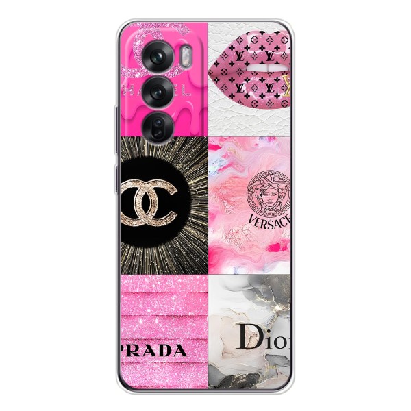Чехол (Dior, Prada, YSL, Chanel) для OPPO Reno 12 – Модница