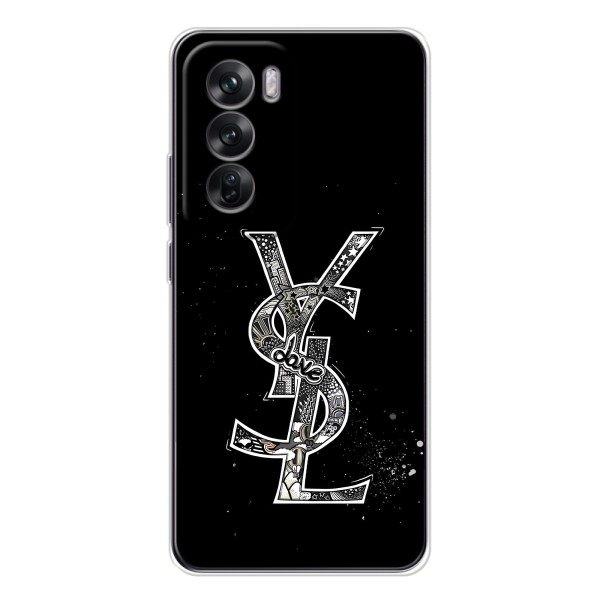 Чехол (Dior, Prada, YSL, Chanel) для OPPO Reno 12 – YSL